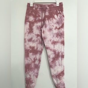 Blush Pink Tye-Dye Joggers